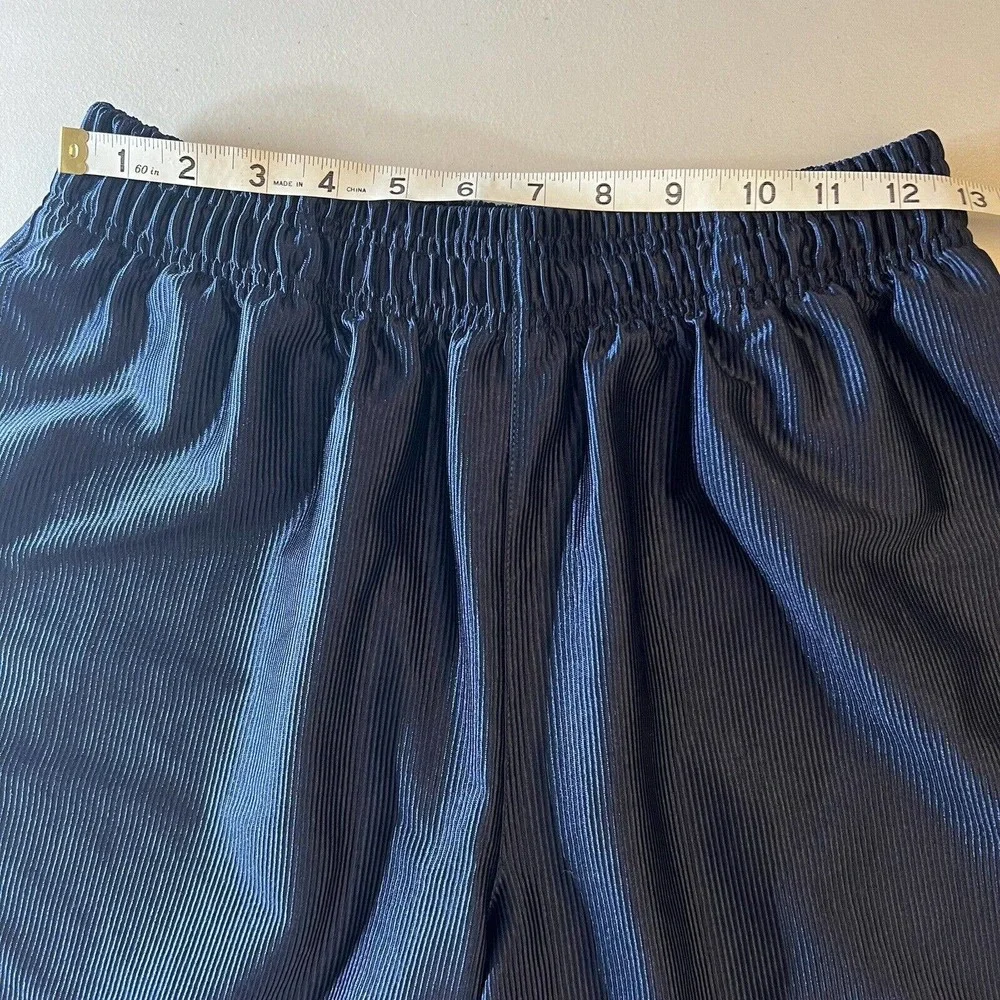 Vintage Nike Basketball‎ Dazzle Shorts Men's Medium Navy Pockets Activewear Y2K